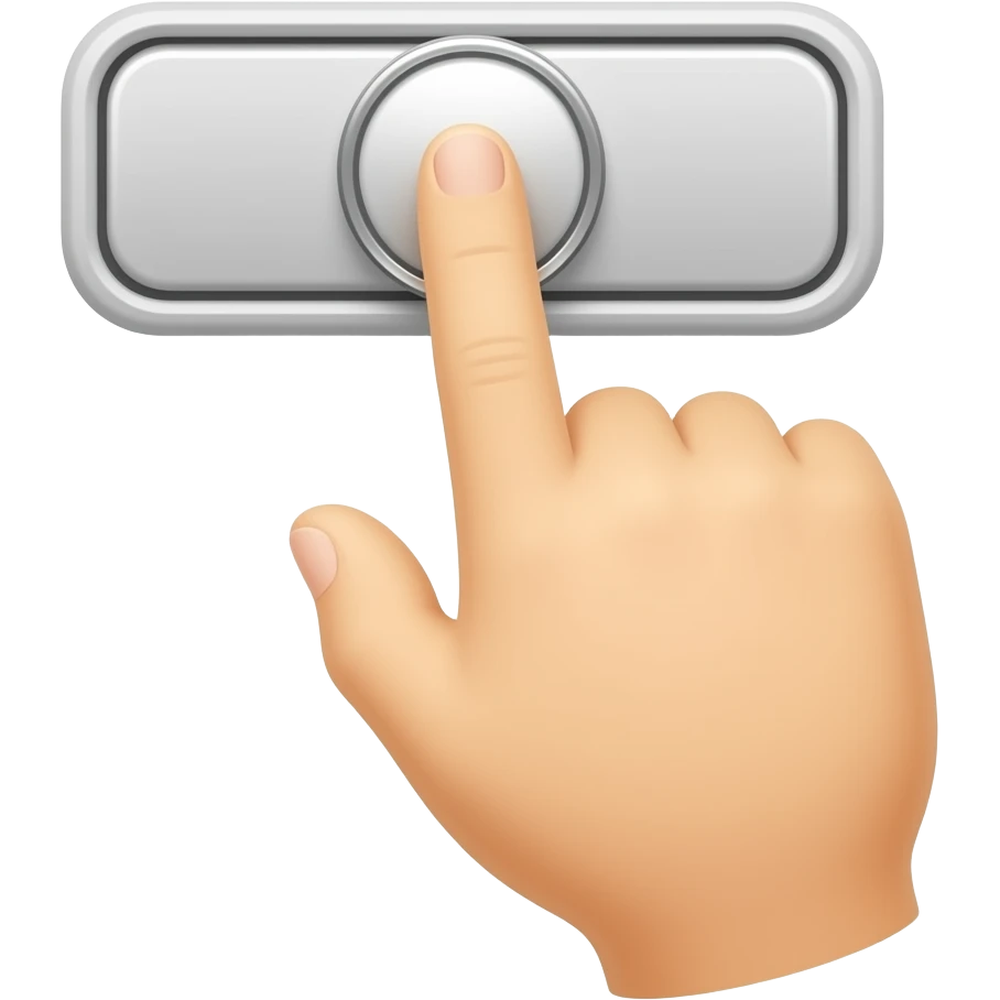 finger on presses emoji