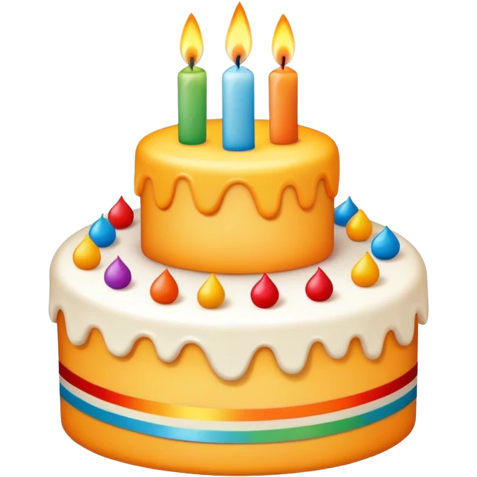 a 1 year birthday emoji
