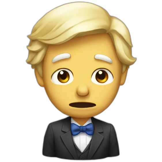 Donald trum cries emoji