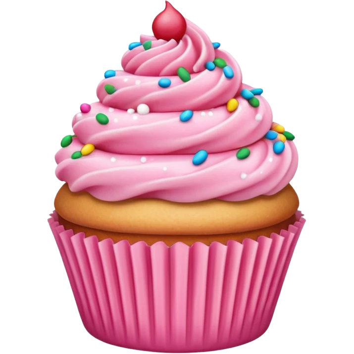 pink cupcake  emoji