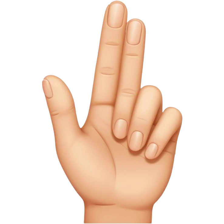 index finger emoji