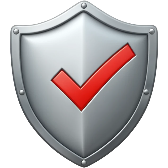 SHIELD with check mark emoji