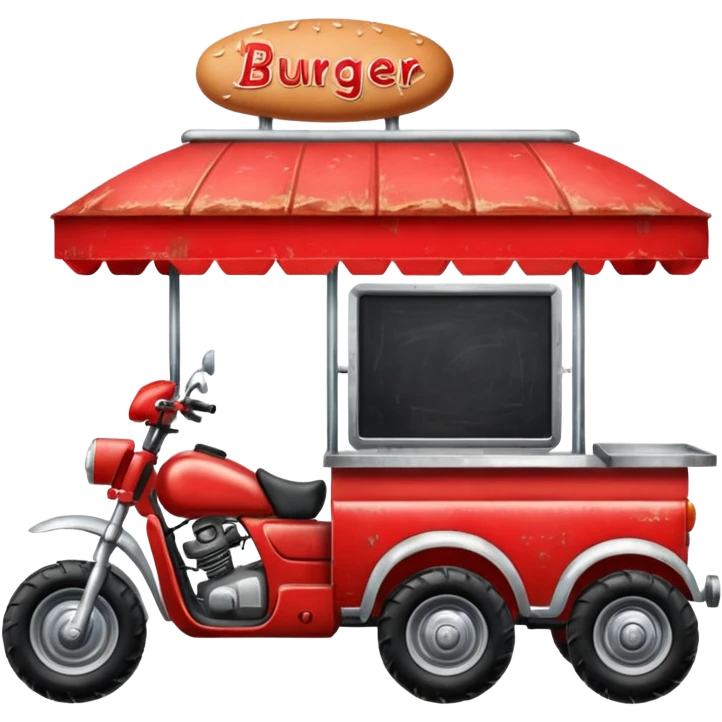 burger stall four wheeler emoji