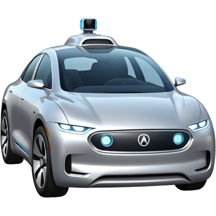 self driving car emoji