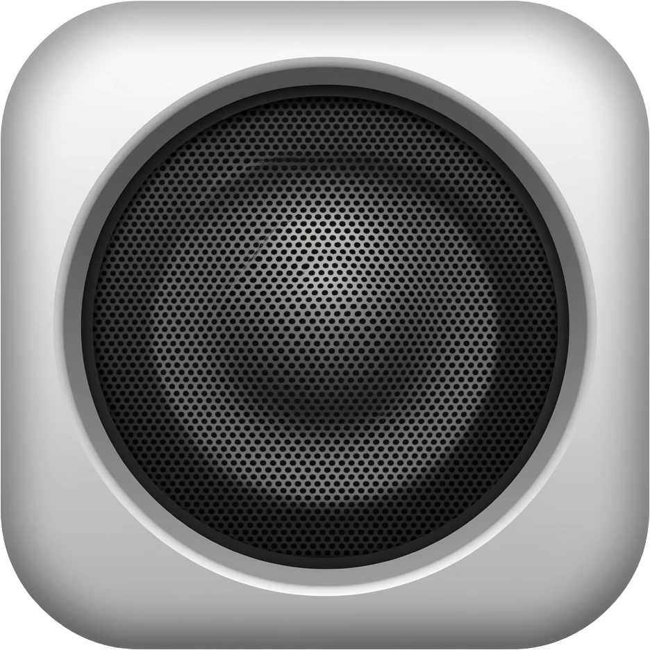 Speaker emoji