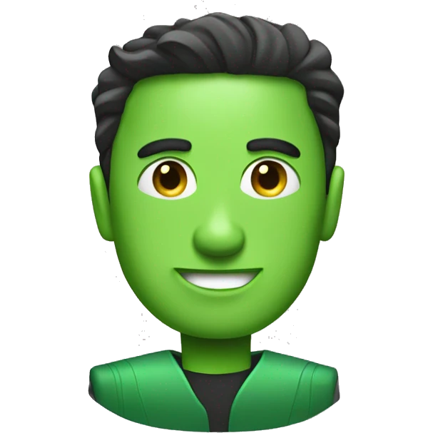 green tesla cybertrck emoji