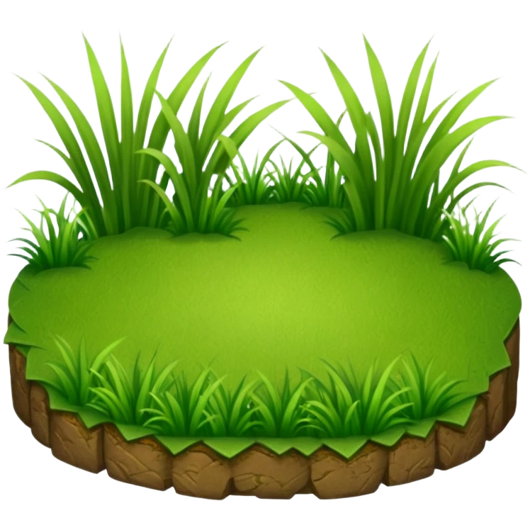 Grass, felt texture, scrapbooking emoji