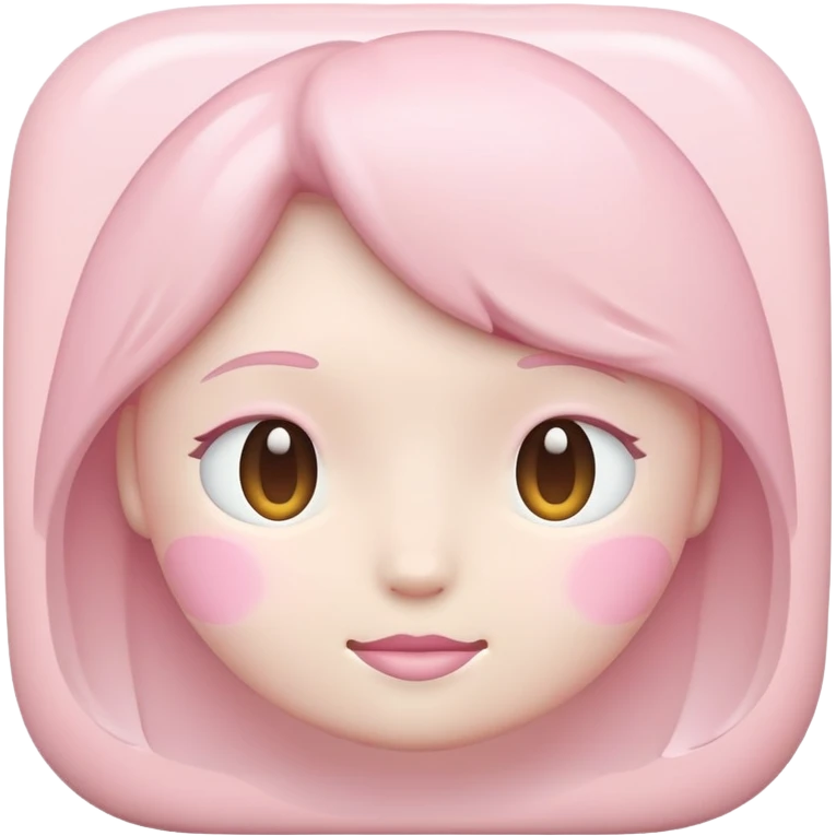 soft pink emoji