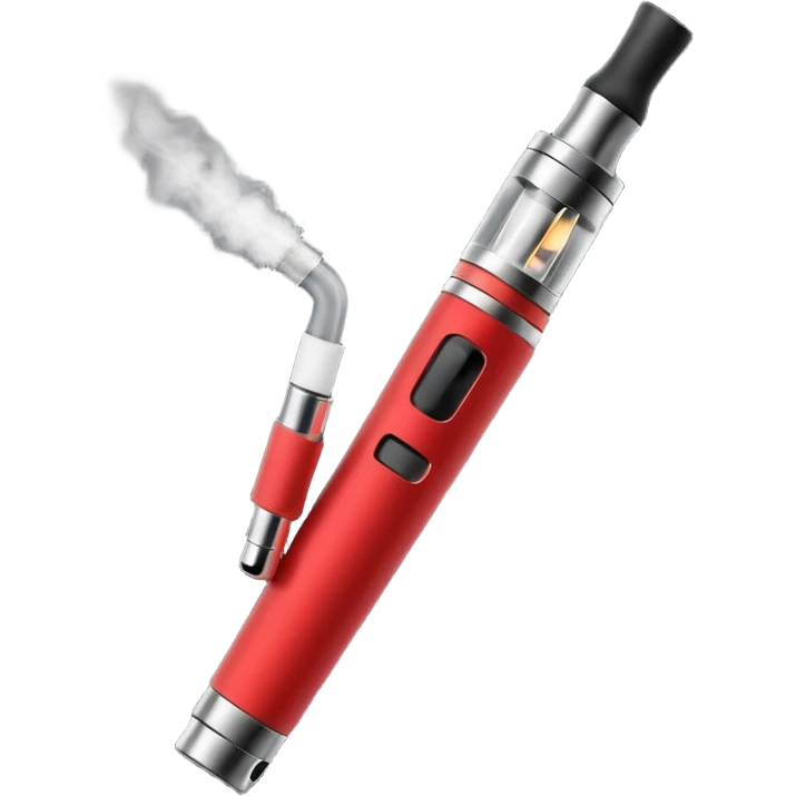 black simple classic Electronic cigarette emoji