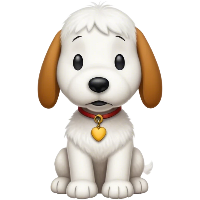 Snoopy the dog  emoji