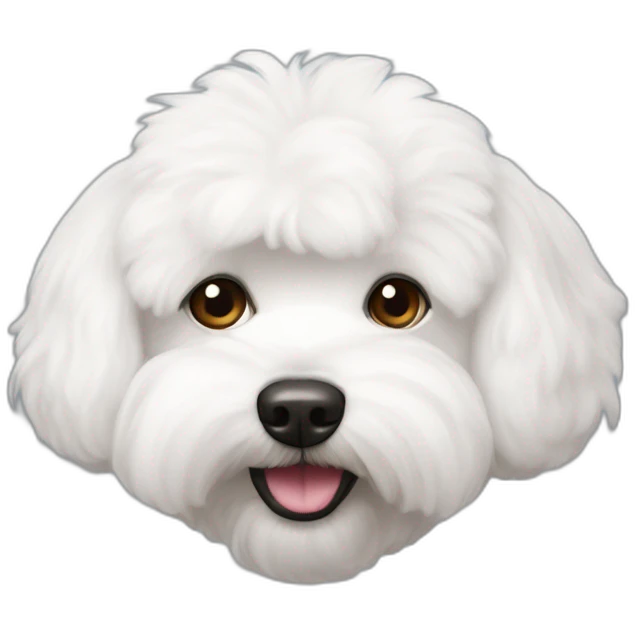 Bichon maltés emoji