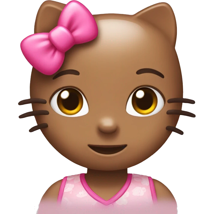 hello kitty in heart emoji