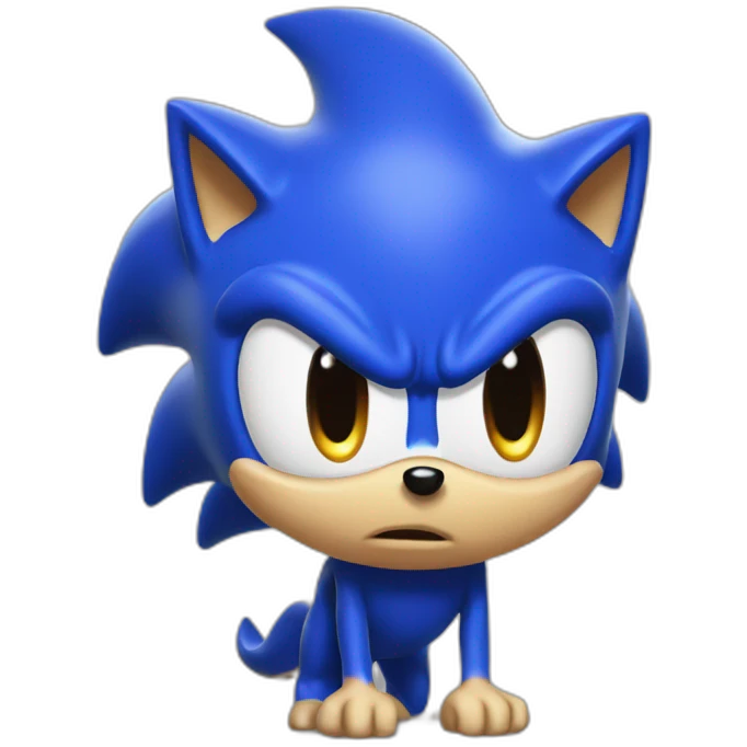 sonic poopin' emoji