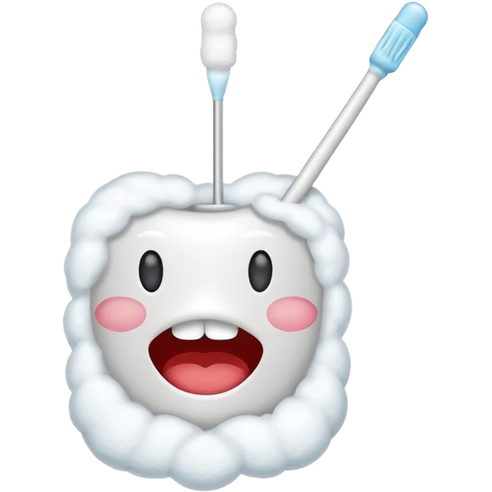 mouth swab emoji