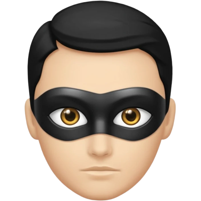 Un super héros qui portait une combinaison noir et argenté avec des symboles du temps dessus. Il a les yeux qui brillent en doré  emoji