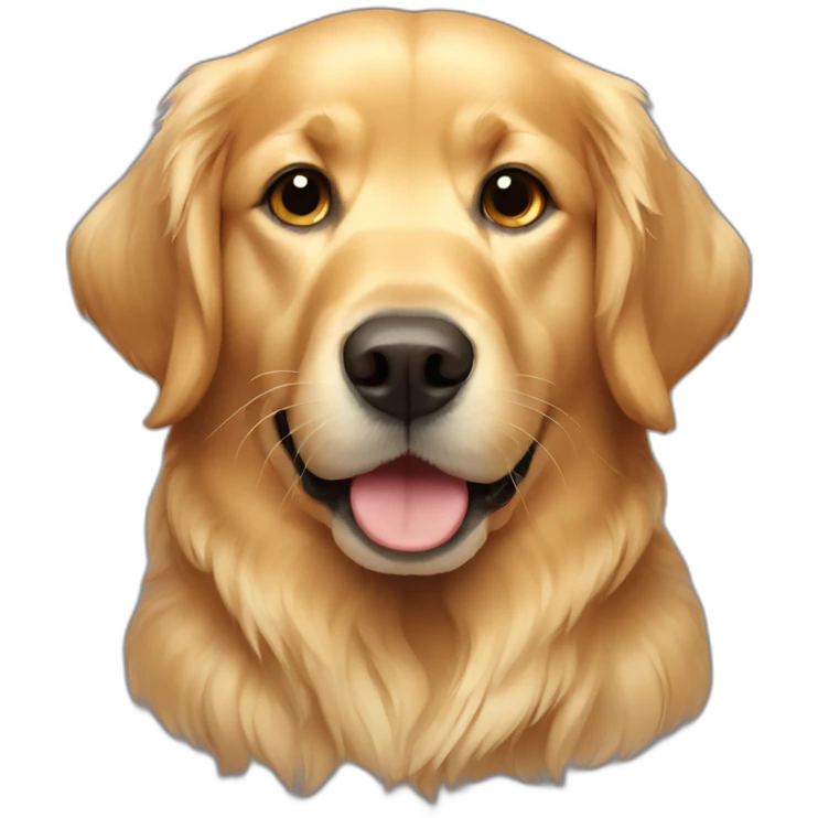 golden retriever emoji