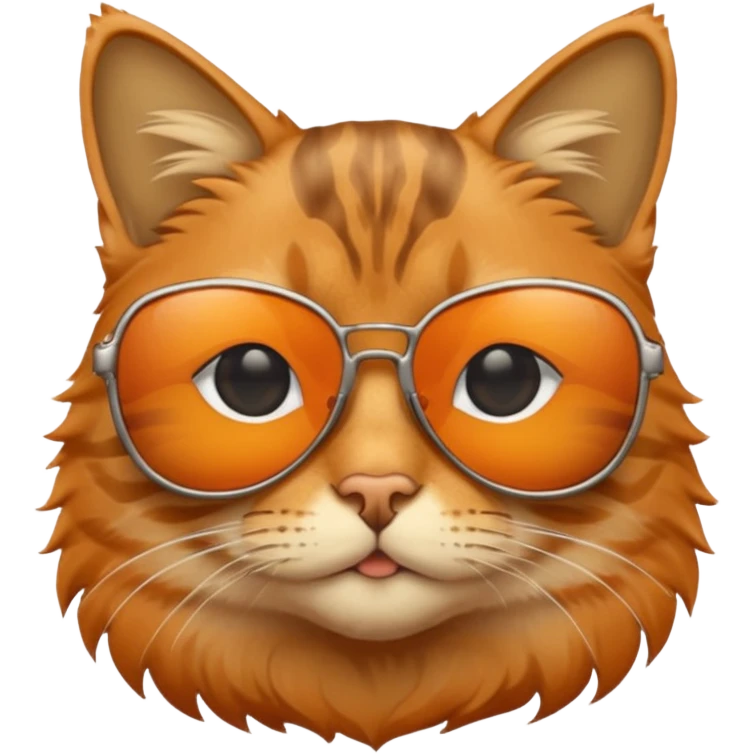 Cat wearing sunglasses emoji