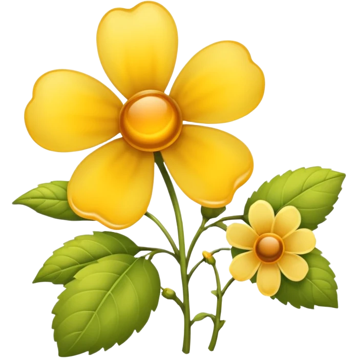 Honey flowers emoji