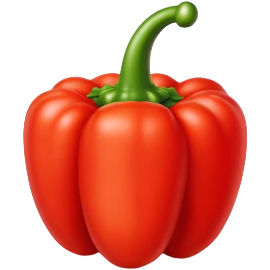 red bell pepper emoji