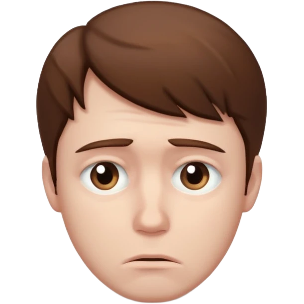 sad man emoji