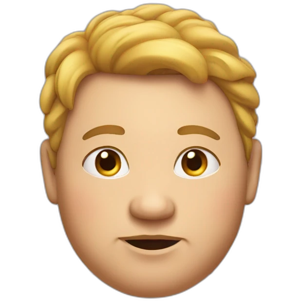 Fat person emoji