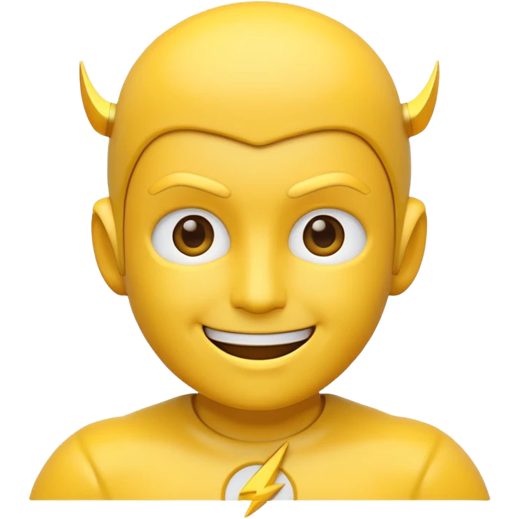 Flash man emoji emoji