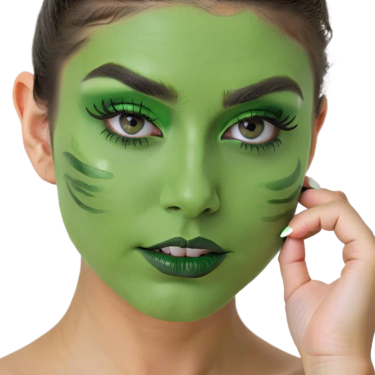 Girl wearing makeup emoji