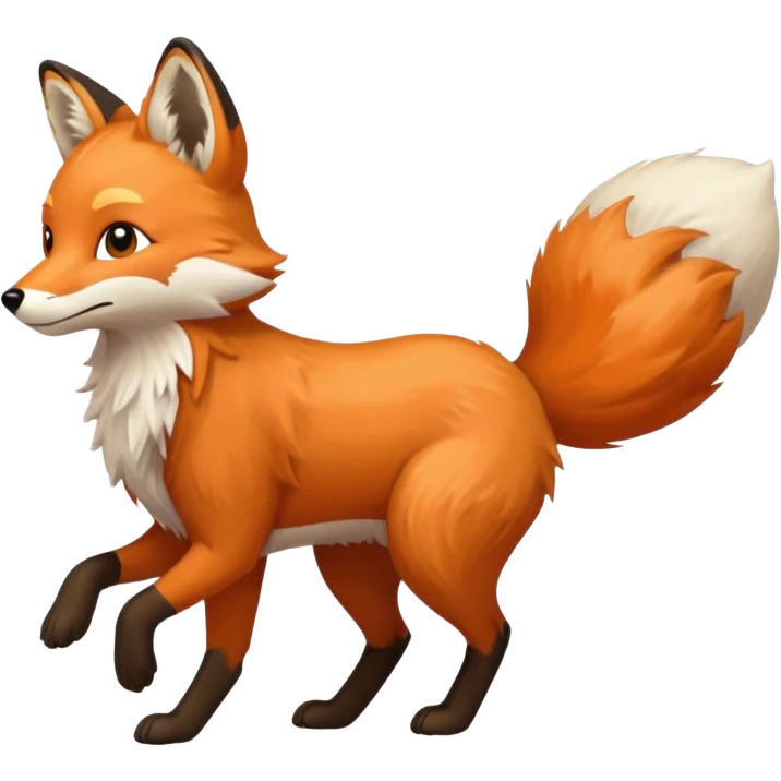 fox running emoji