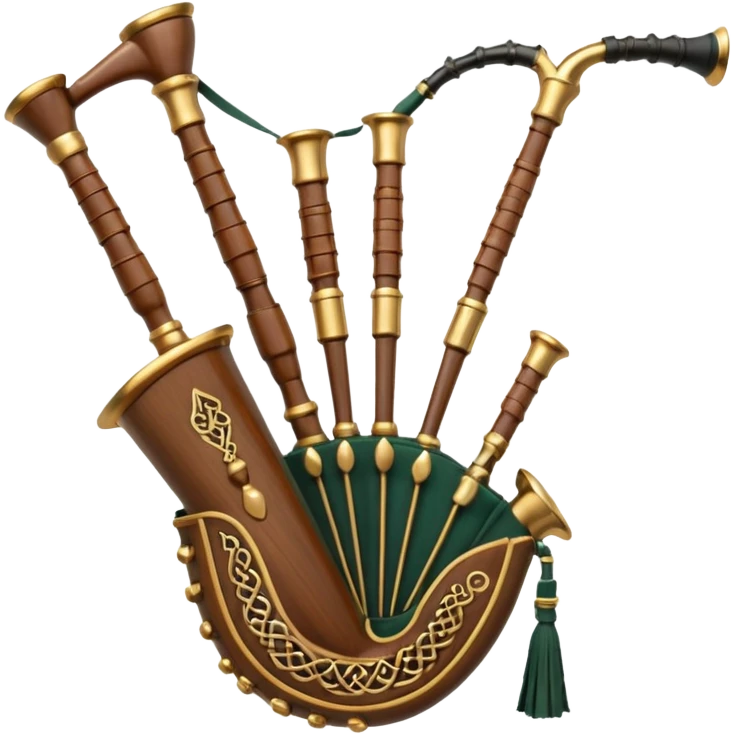 Scottish bagpipes emoji