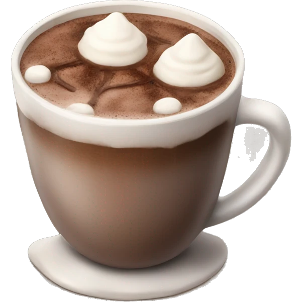 Christmas hot chocolate  emoji