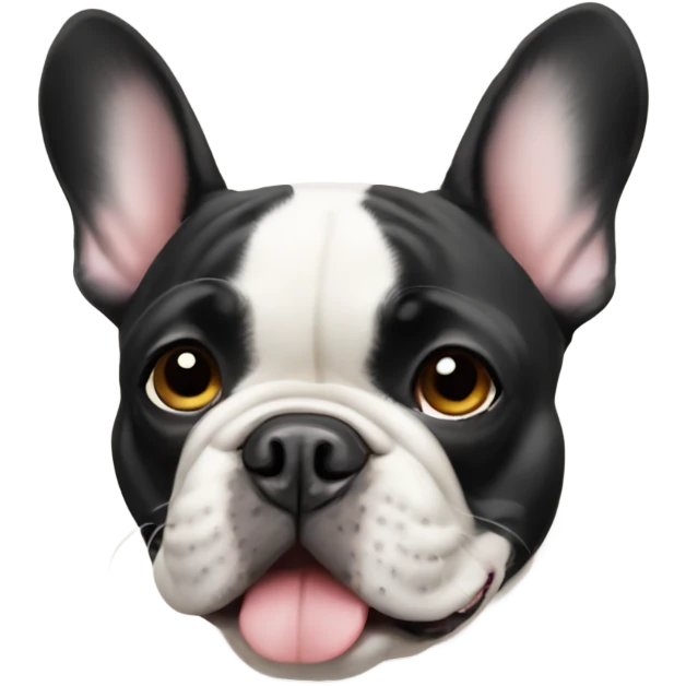 French bulldog  emoji