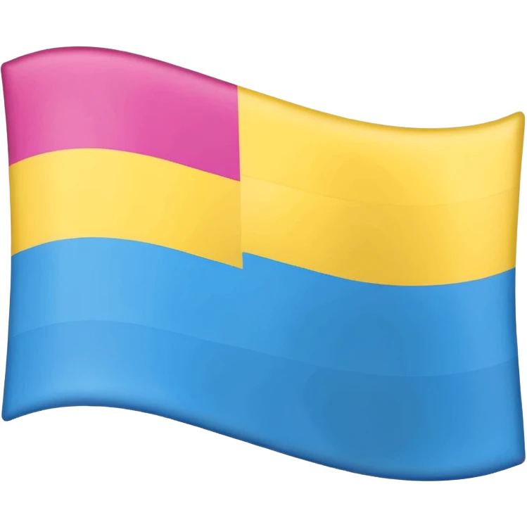 Pansexual flag emoji