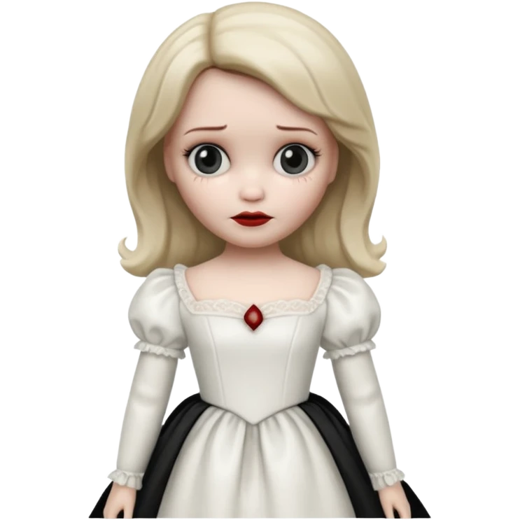 Annabelle doll from The Conjuring movie emoji
