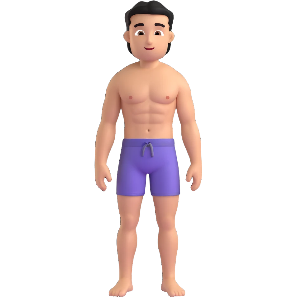 shirtless guy emoji