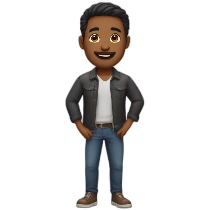 a man in love emoji