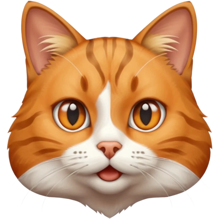 The surprised cat emoji
