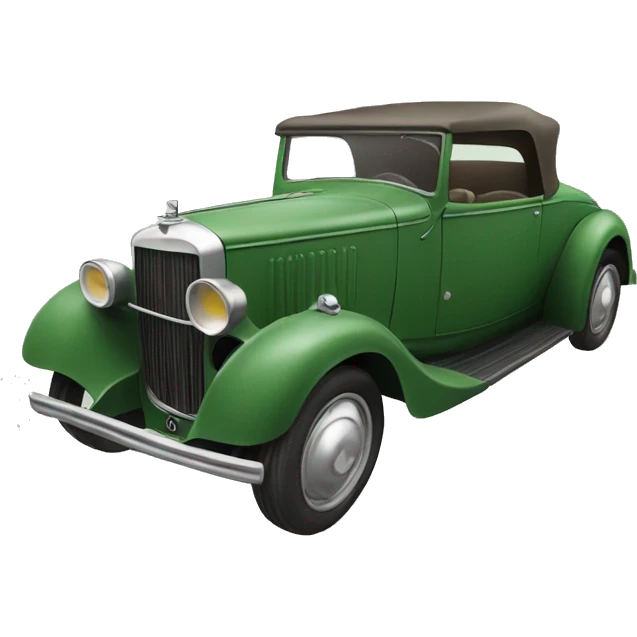 oldtimer green  emoji