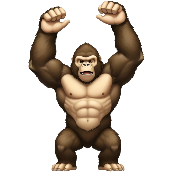 Climbing King Kong emoji