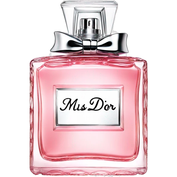 Cute miss Dior perfume  emoji