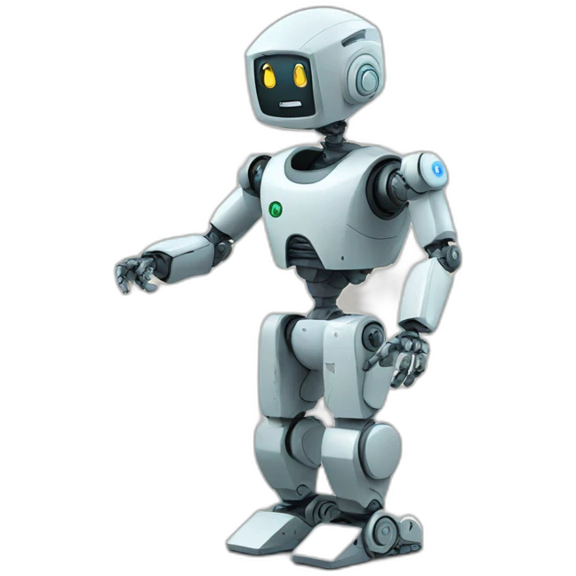 robot teaching mathematics emoji
