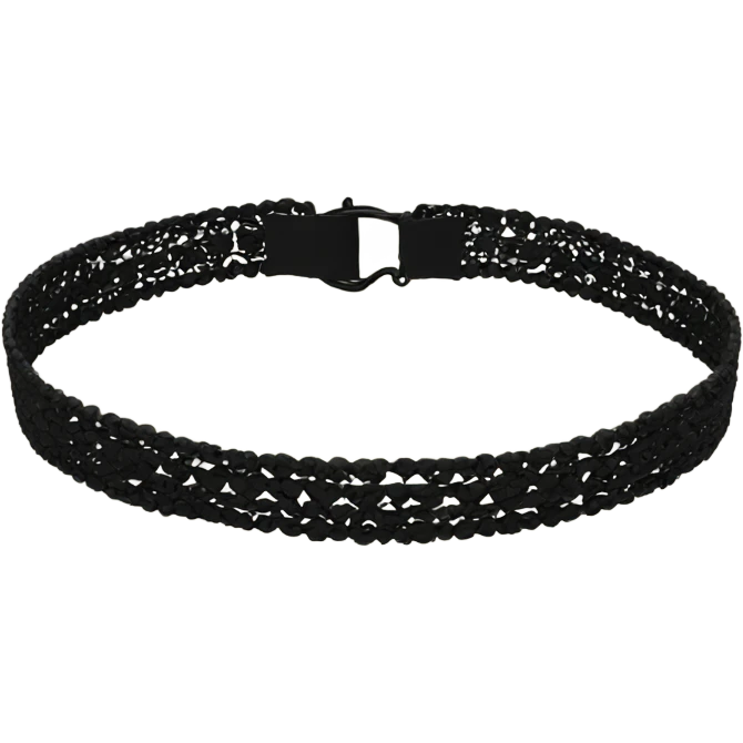 Black choker necklace emoji