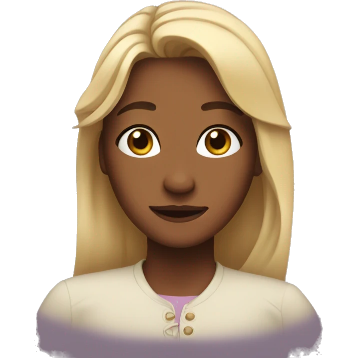 Fiona's face  emoji
