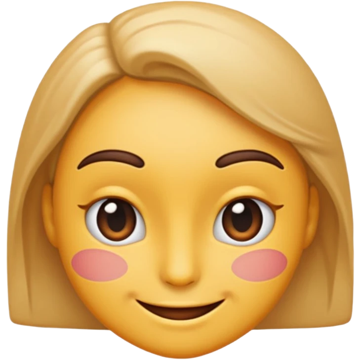Emoji that is smirking 😏 and wiggling its eyebrows seductively emoji
