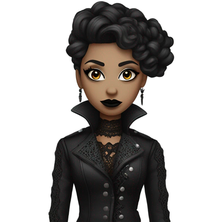Goth emoji