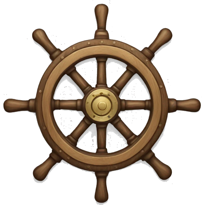 ship wheel emoji