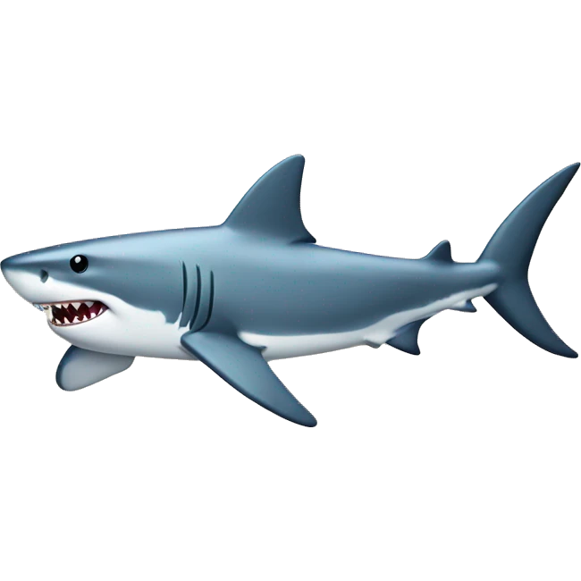 Shark preppy emoji
