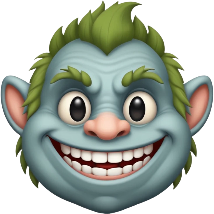Troll face emoji