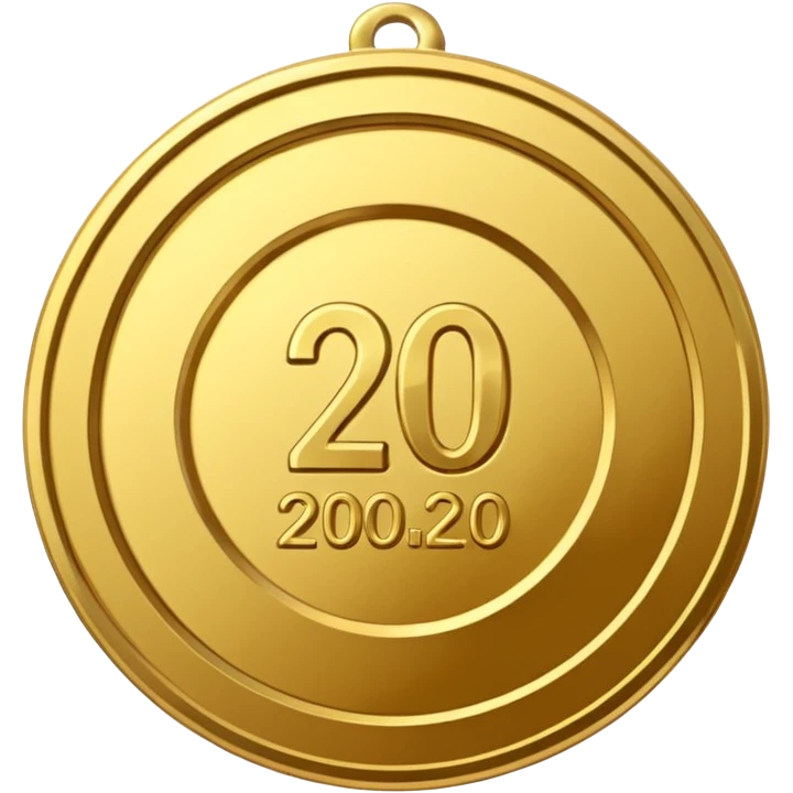 Create a medal which has an inscription "Brocation 2026" in the center of the medal emoji