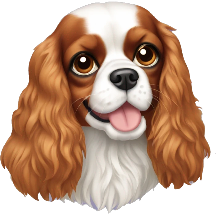 Cavalier king charles spaniel  emoji