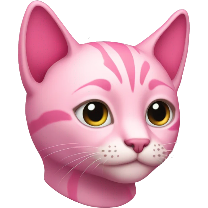pink cat emoji